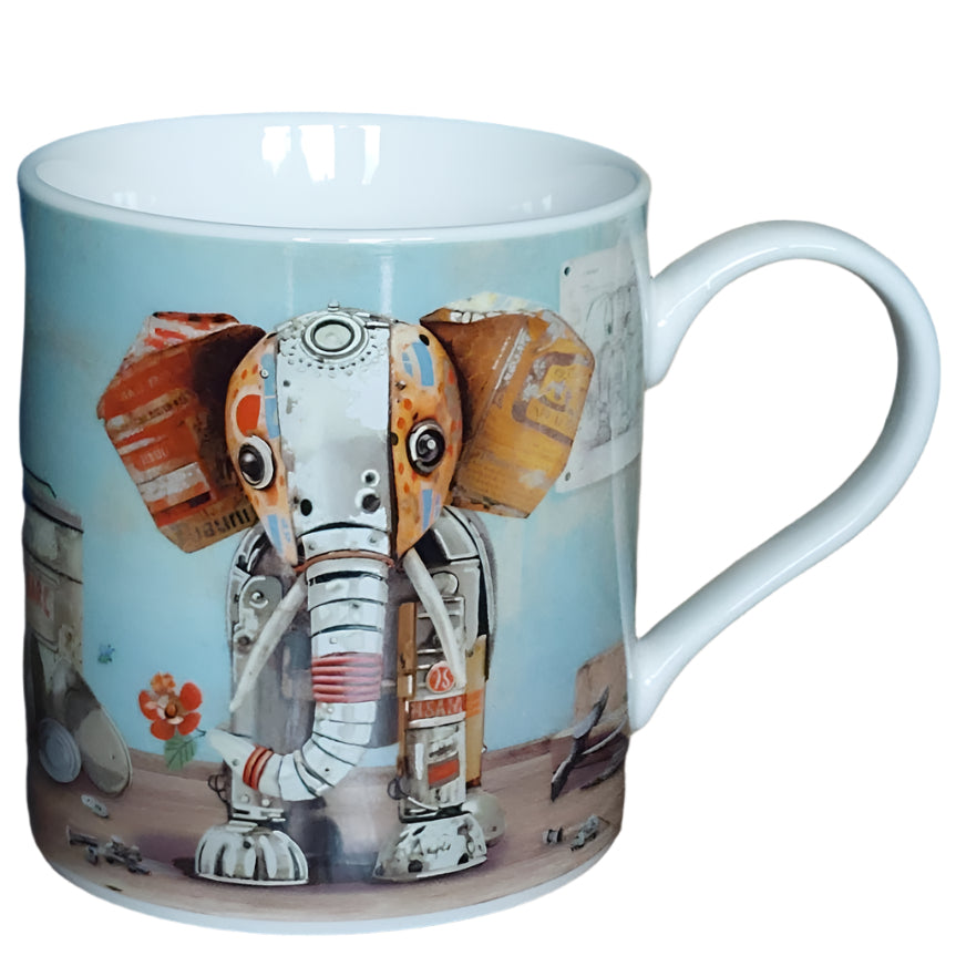 Scrap Elephant Mug