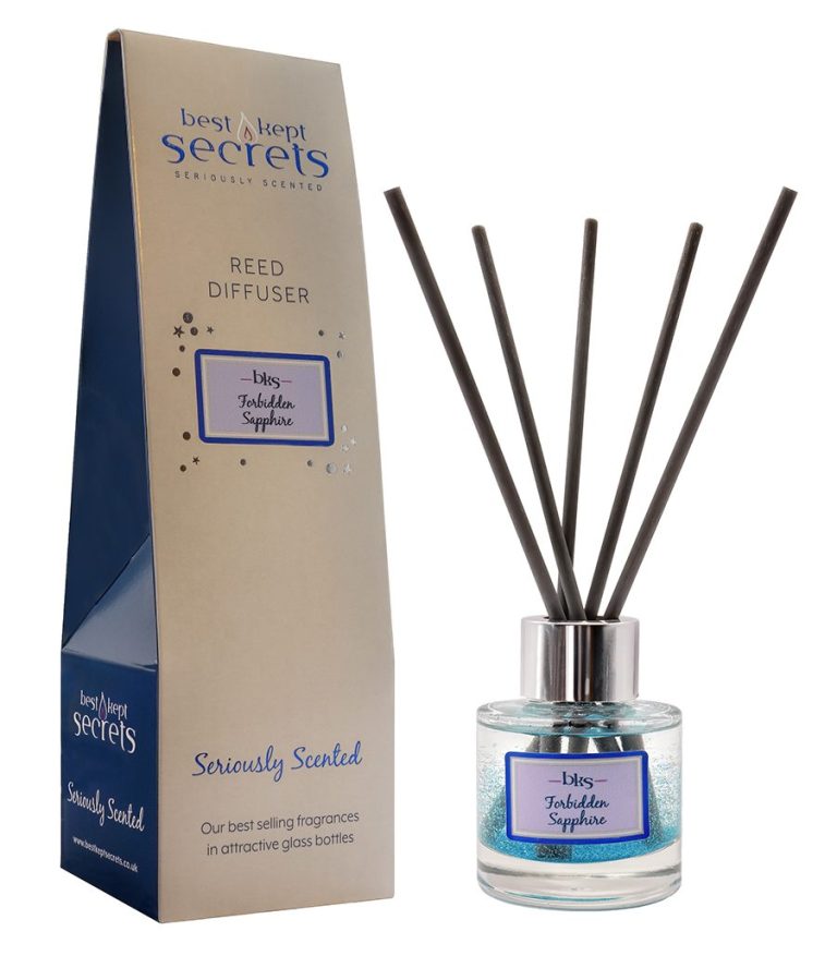 Sparkly Reed Diffuser - Forbidden Sapphire, 50ml