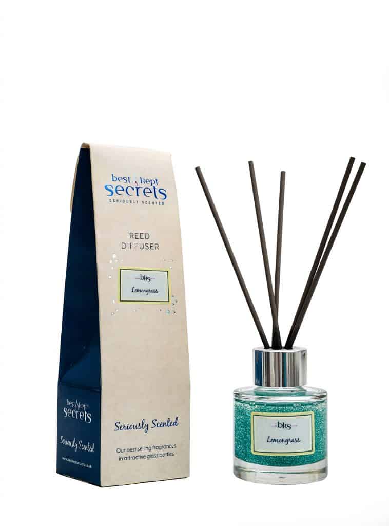 Sparkly Reed Diffuser - Lemongrass, 50ml