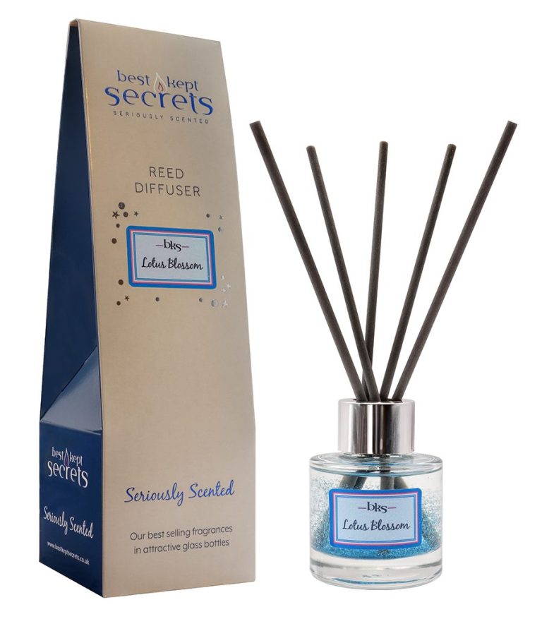 Sparkly Reed Diffuser – Lotus Blossom, 50ml