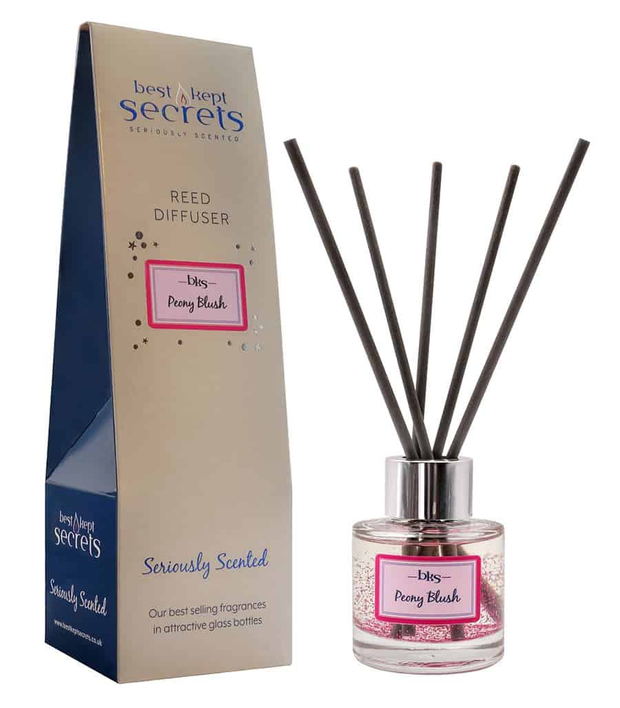 Sparkly Reed Diffuser – Peony Blush, 50ml