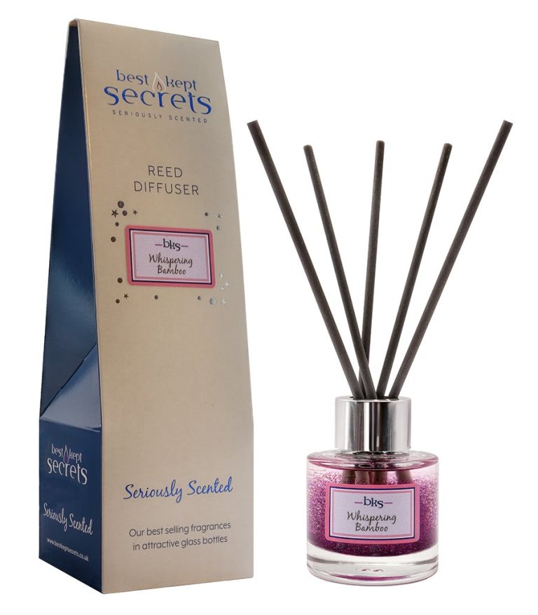 Sparkly Reed Diffuser - Whispering Bamboo, 50ml