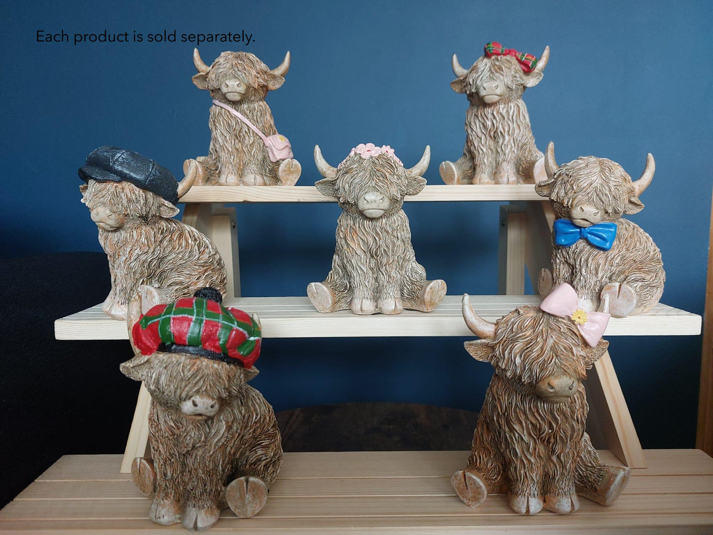 Happy Highland Cow Flower Girl