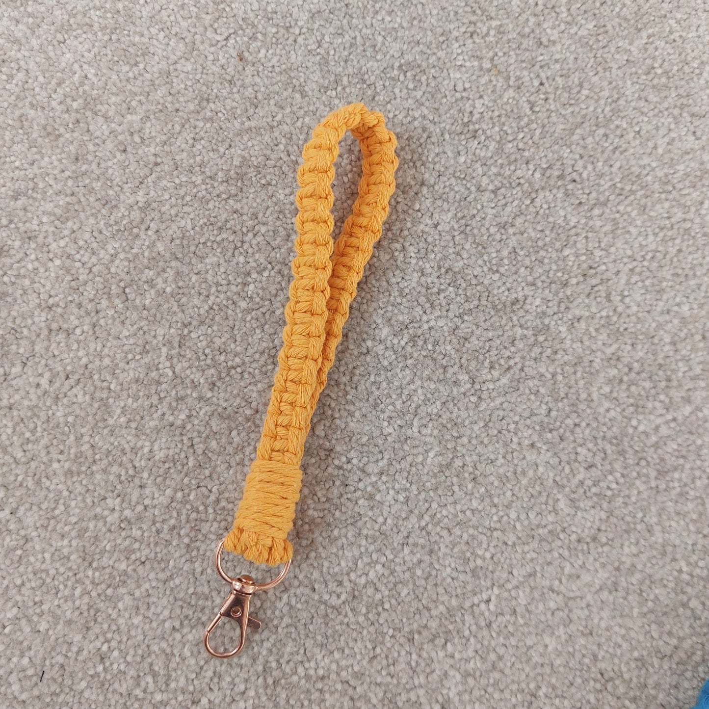 Hand-knotted wristlet