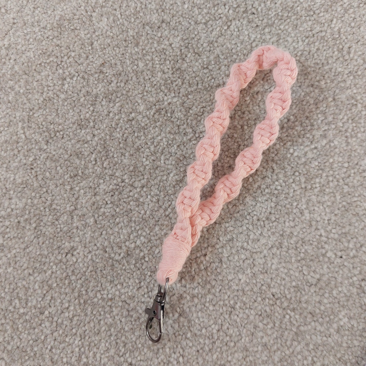 Hand-knotted wristlet