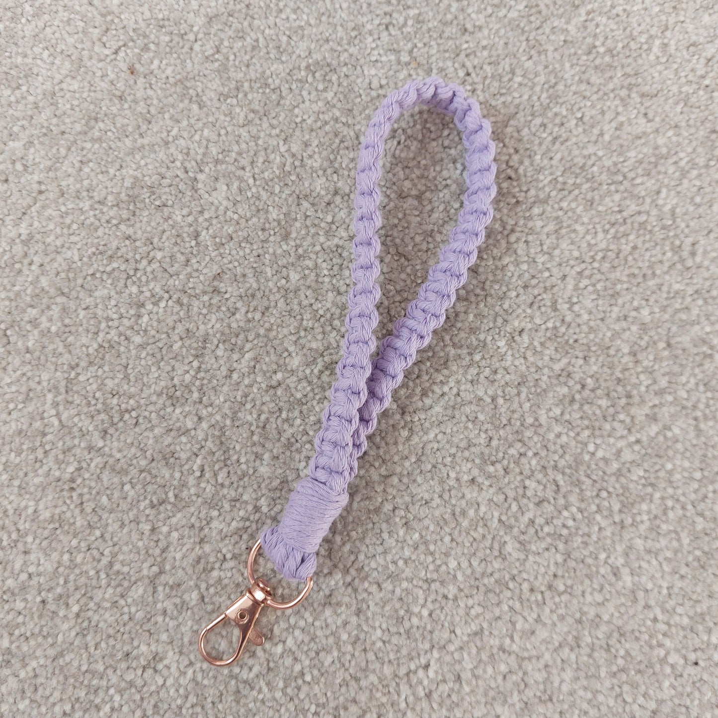 Hand-knotted wristlet