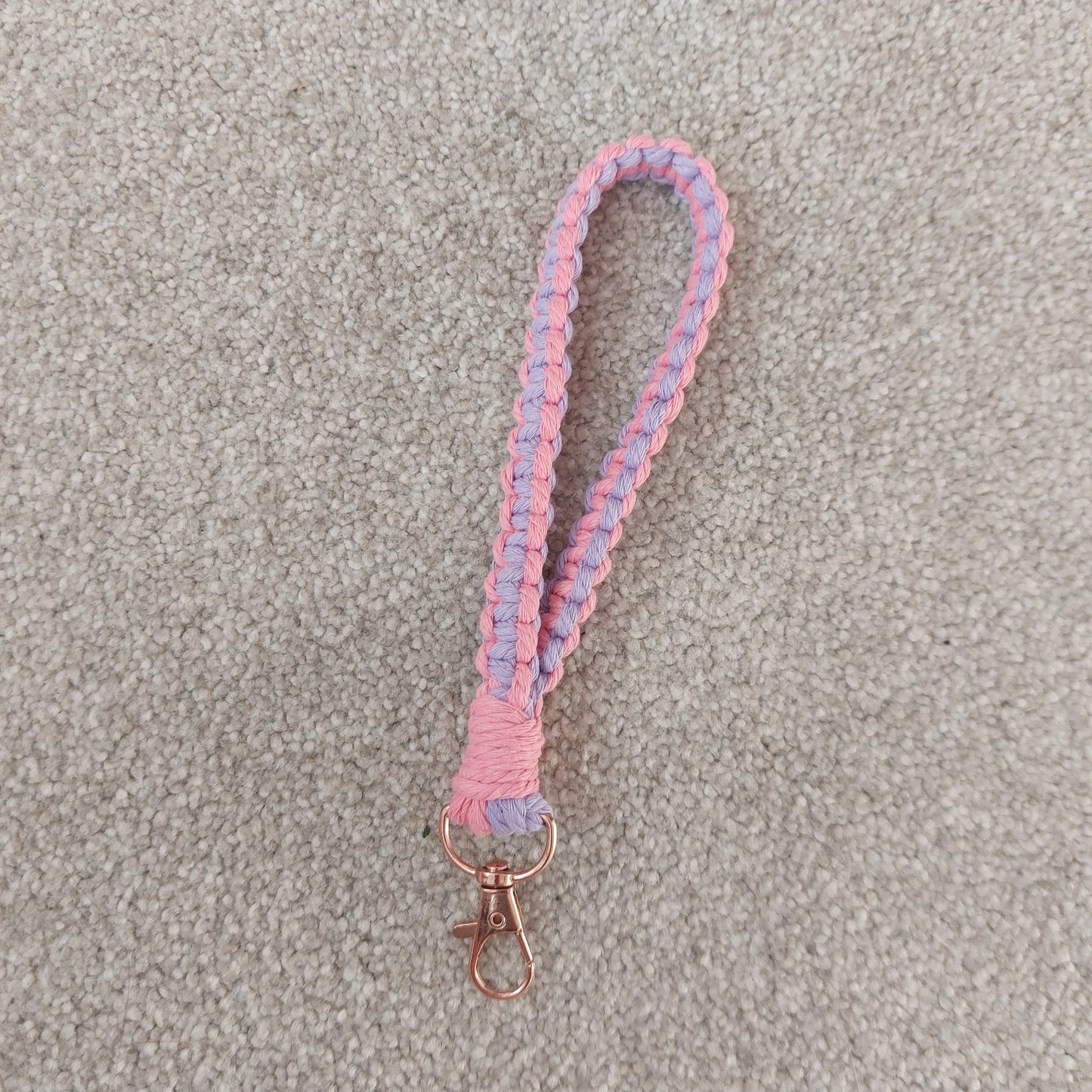 Hand-knotted wristlet