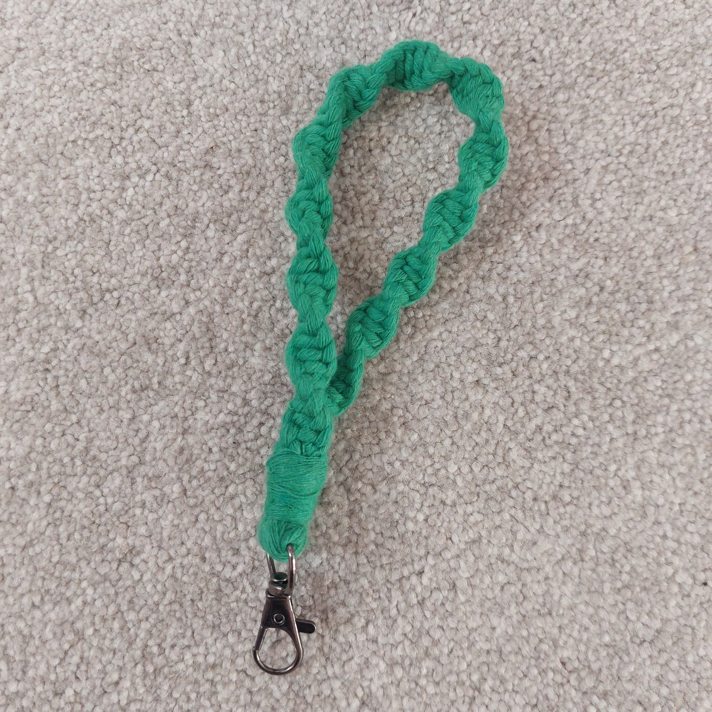 Hand-knotted wristlet