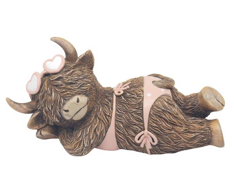 Beach Time Highland Cow Bikini