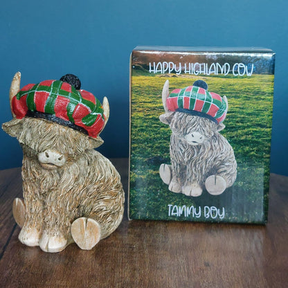 Happy Highland Cow Tammy Boy