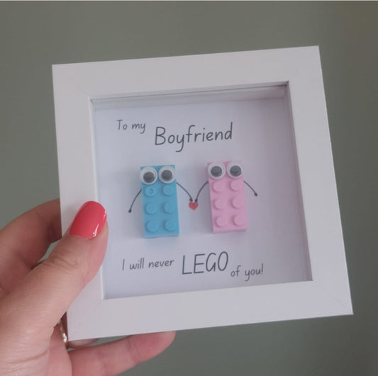 I Will Never LEGO of You – Framed Keepsake