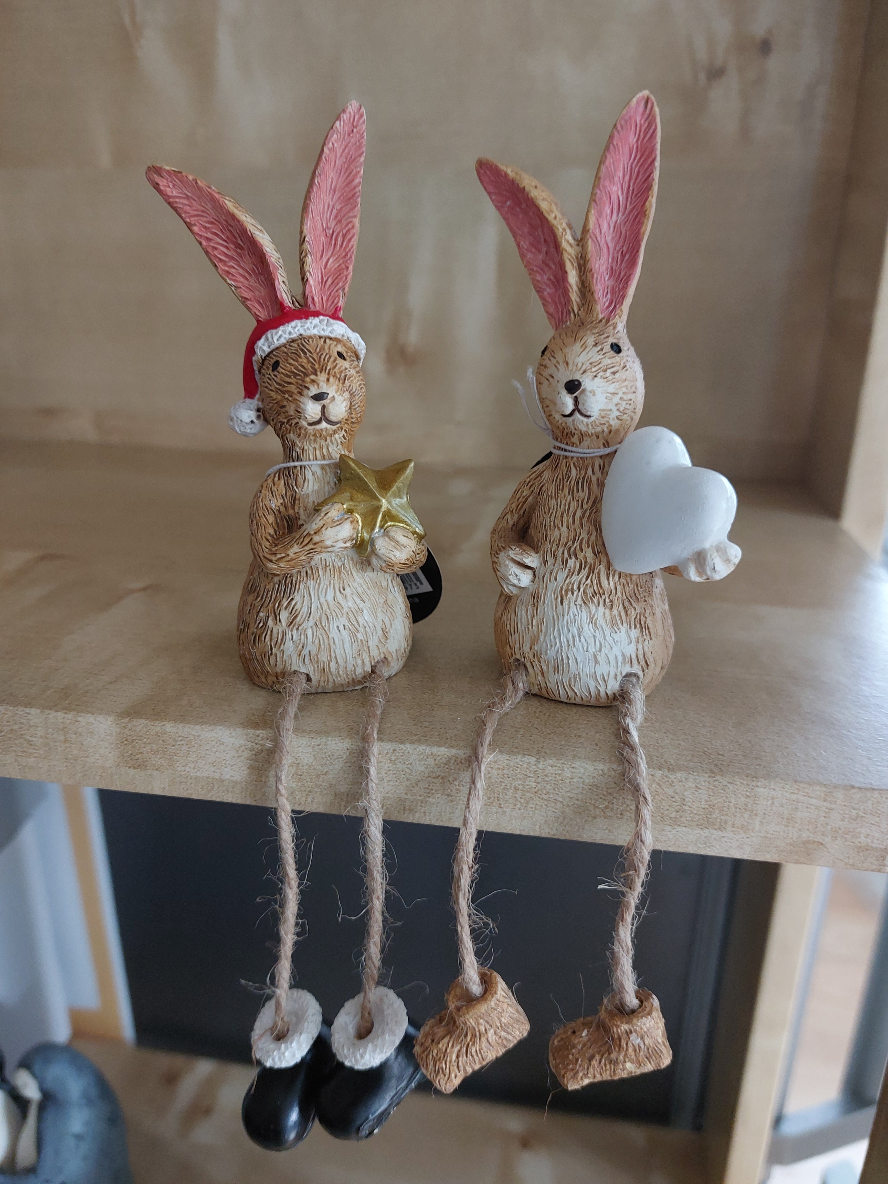 Jasper Rabbit Shelf Sitters – The Rowan Stones