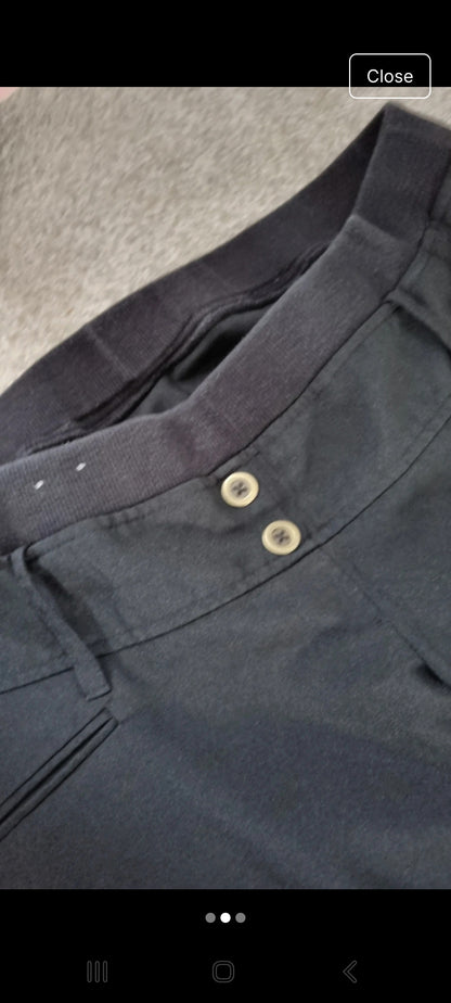 Maternity trousers black