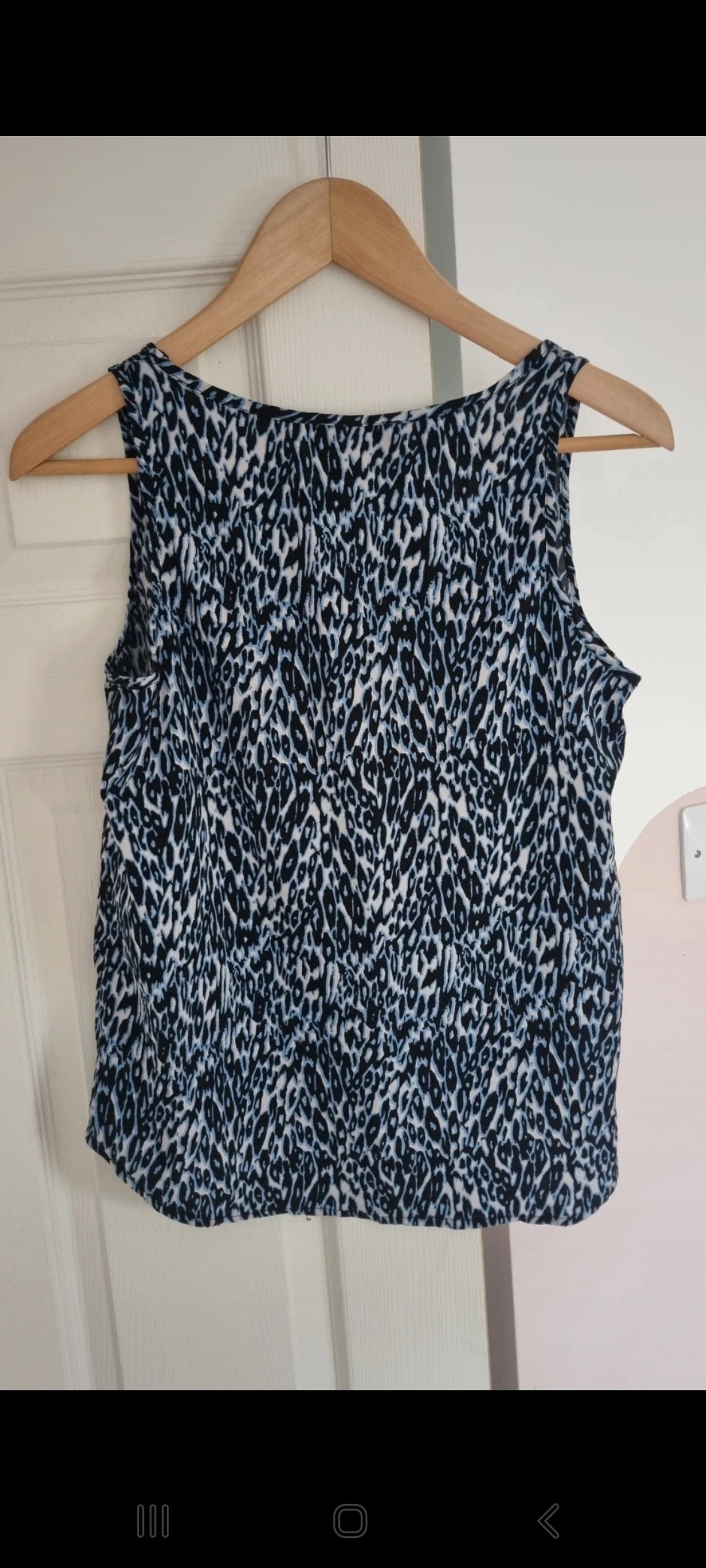 Womens size 12 Blue top