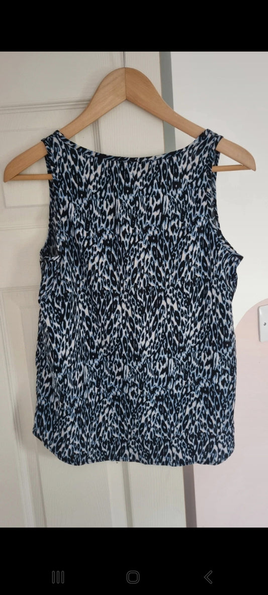 Womens size 12 Blue top