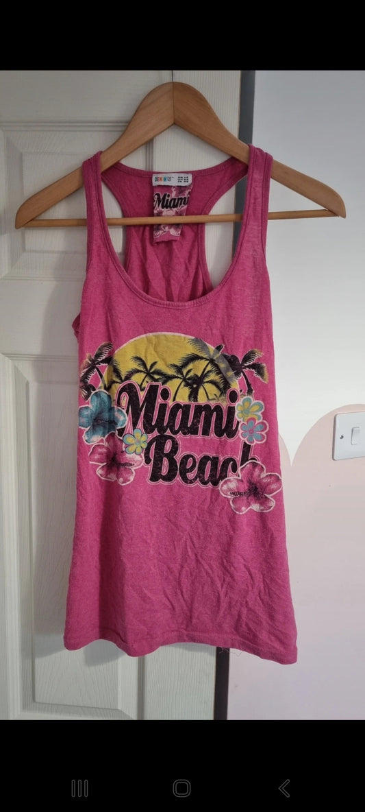 Woman's tank top, Miami beach