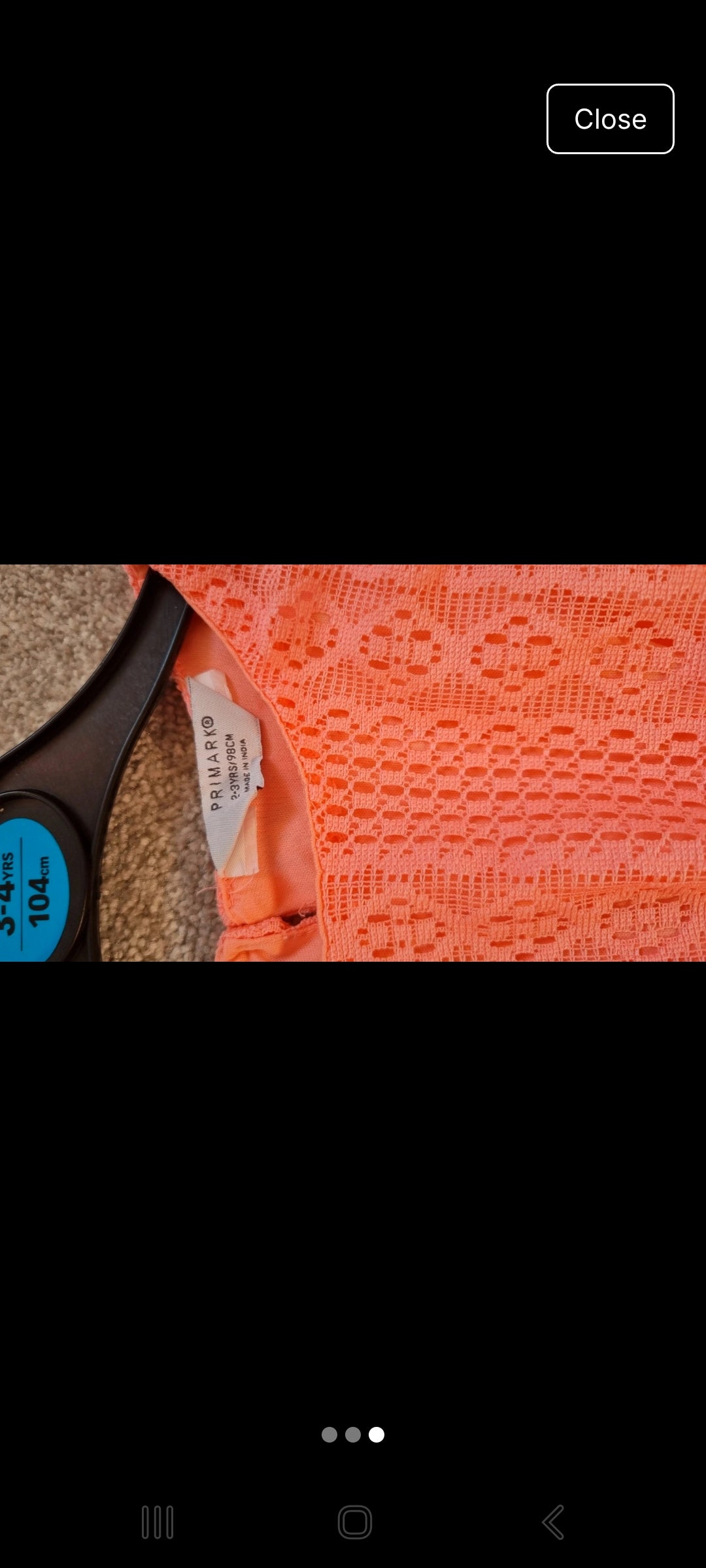 Ages 2 - 3 Years dress