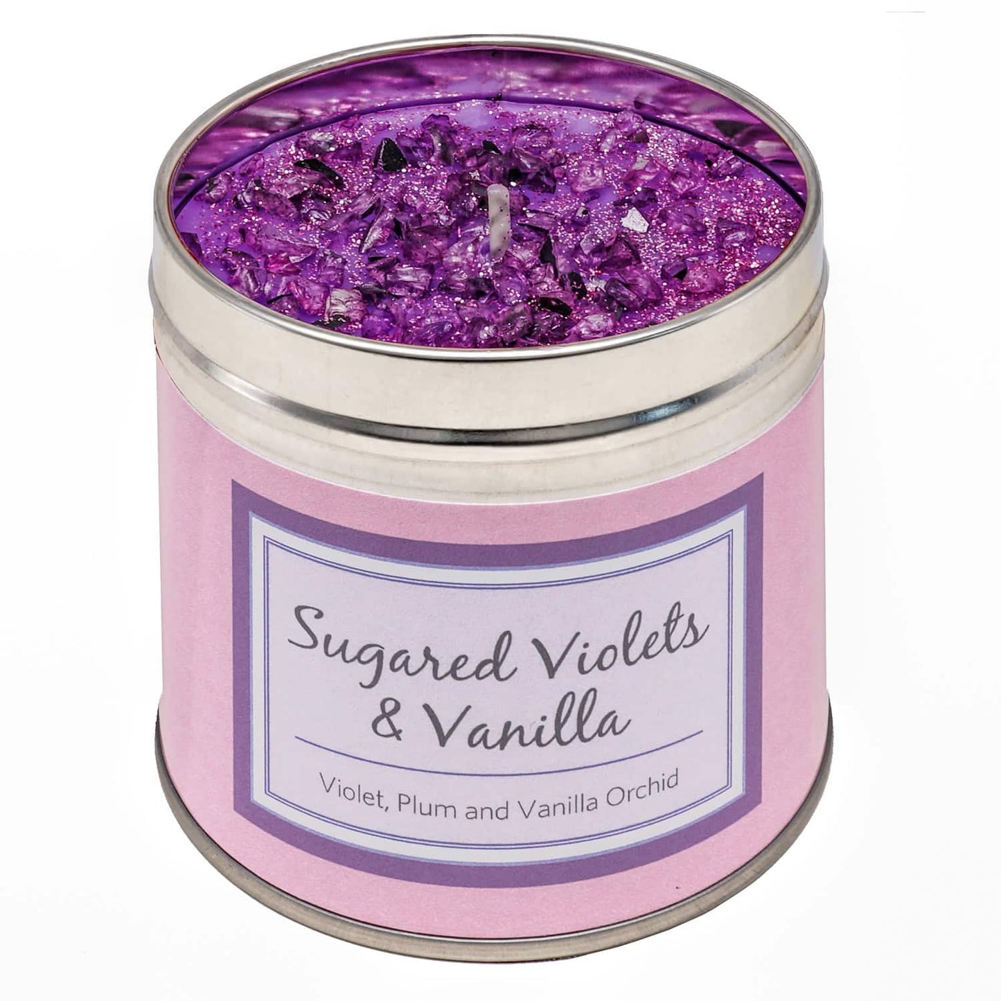 ** New** Seriously Scented Candle – Sugared Violets and Vanilla