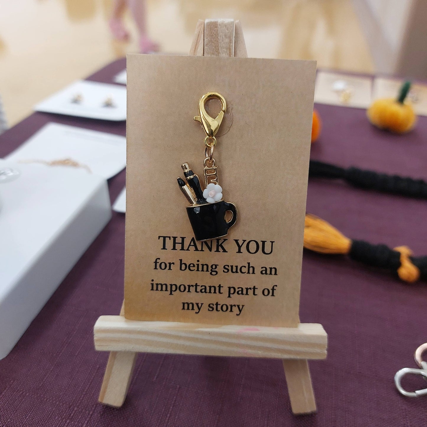Pen Pot Keyring