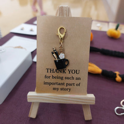 Pen Pot Keyring