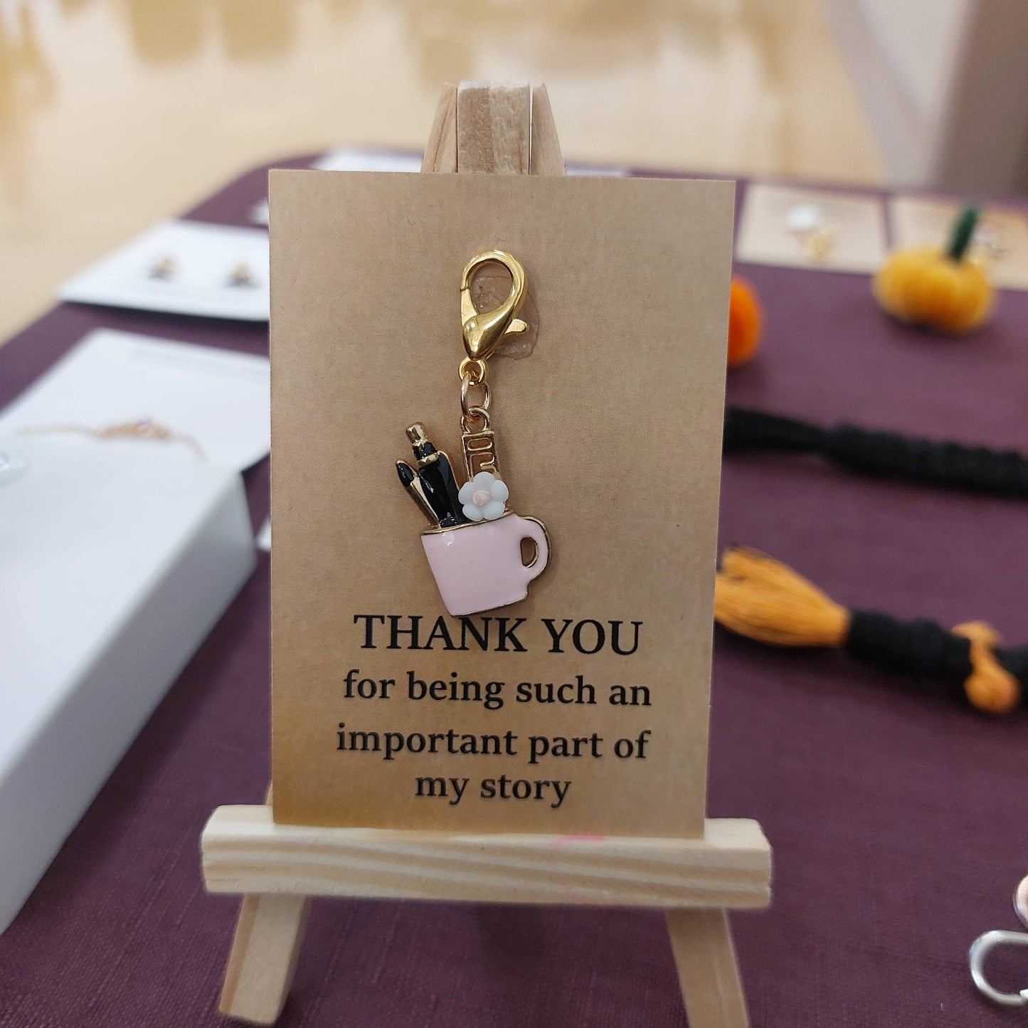 Pen Pot Keyring