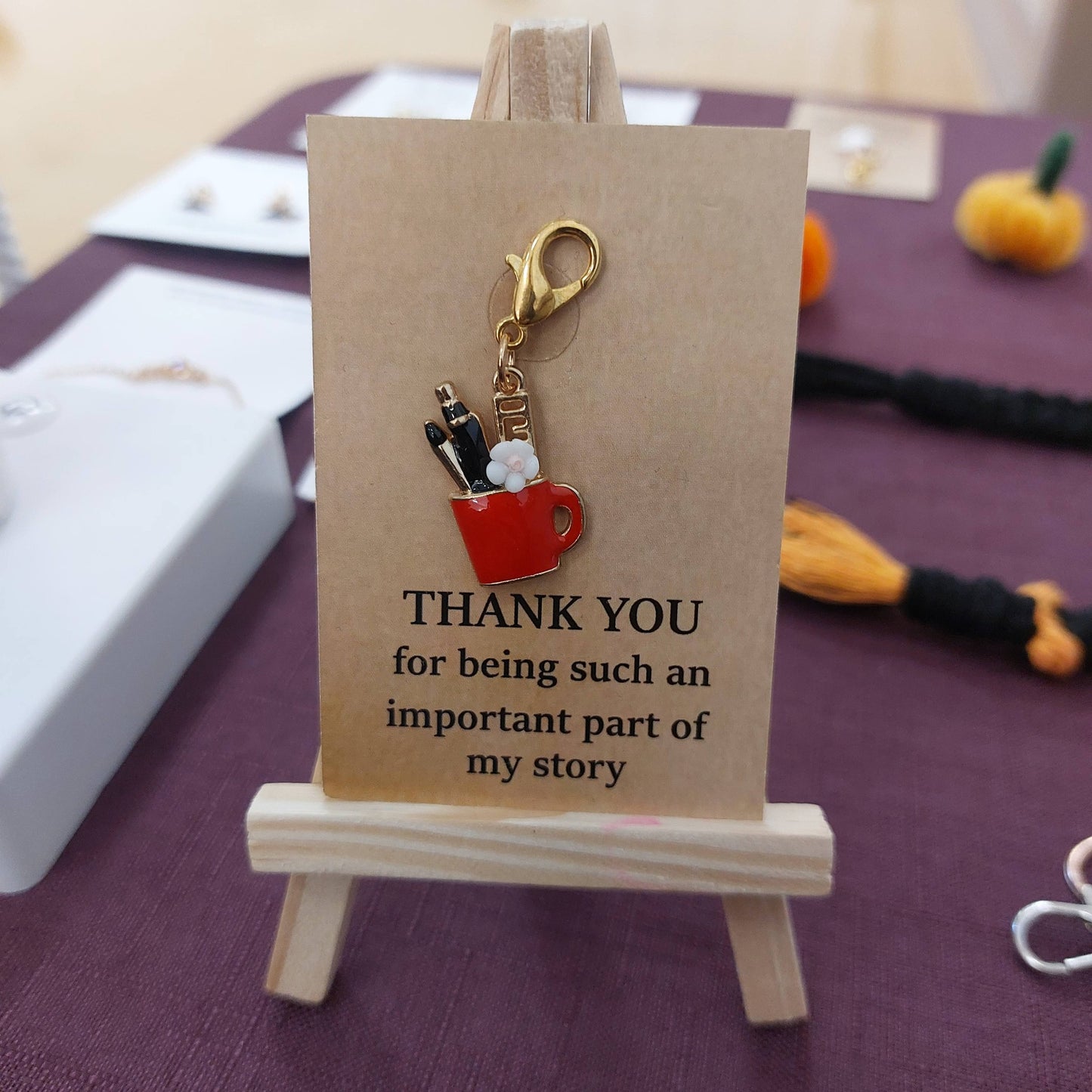 Pen Pot Keyring