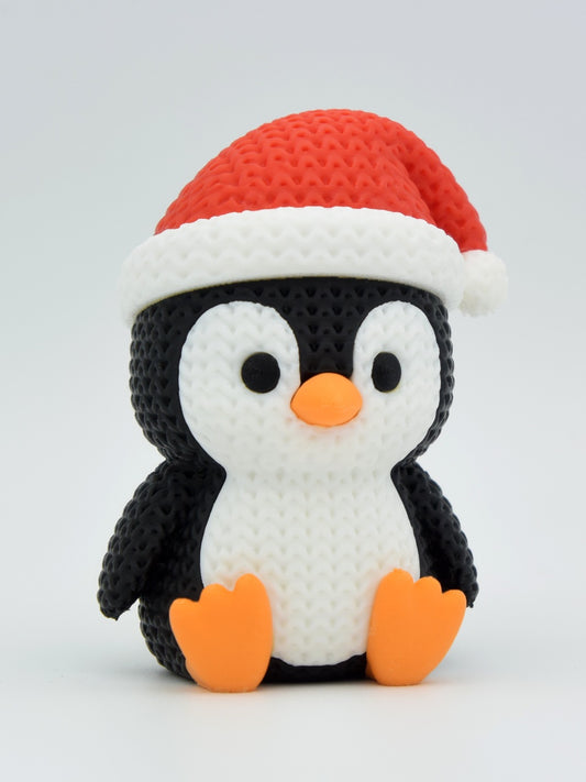 Christmas Penguin Desk Buddy