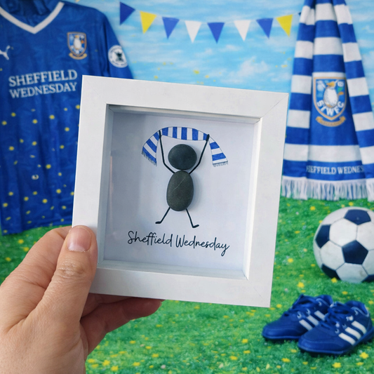 Sheffield Wednesday – Framed Pebble Art