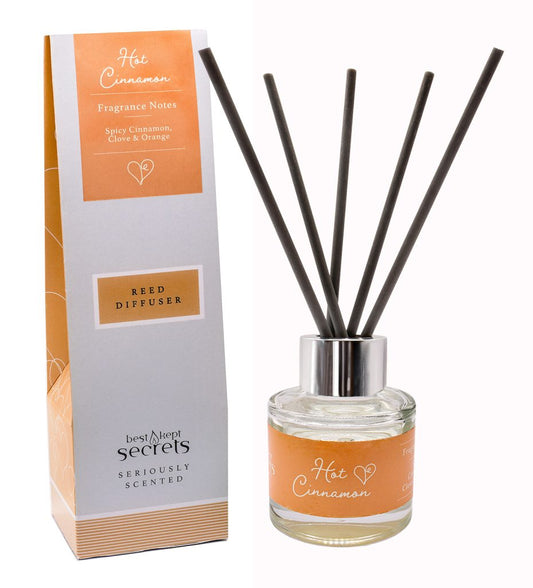 Sparkly Reed Diffuser - Hot Cinnamon 50ml