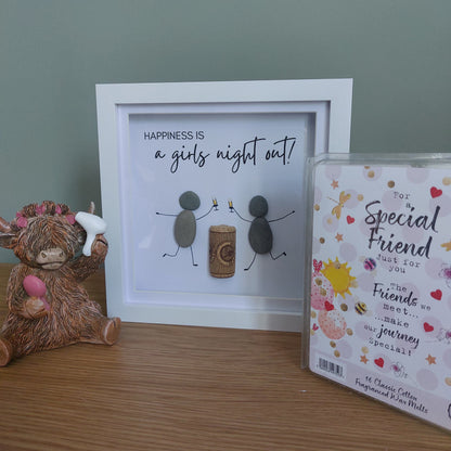 Girls night out - Pebble Art Frame