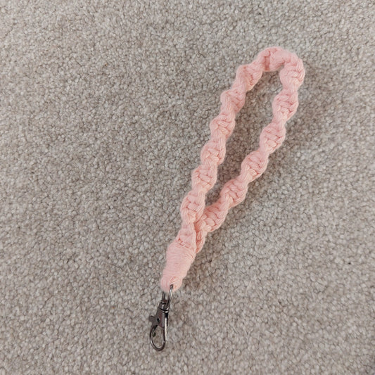 Hand-knotted wristlet