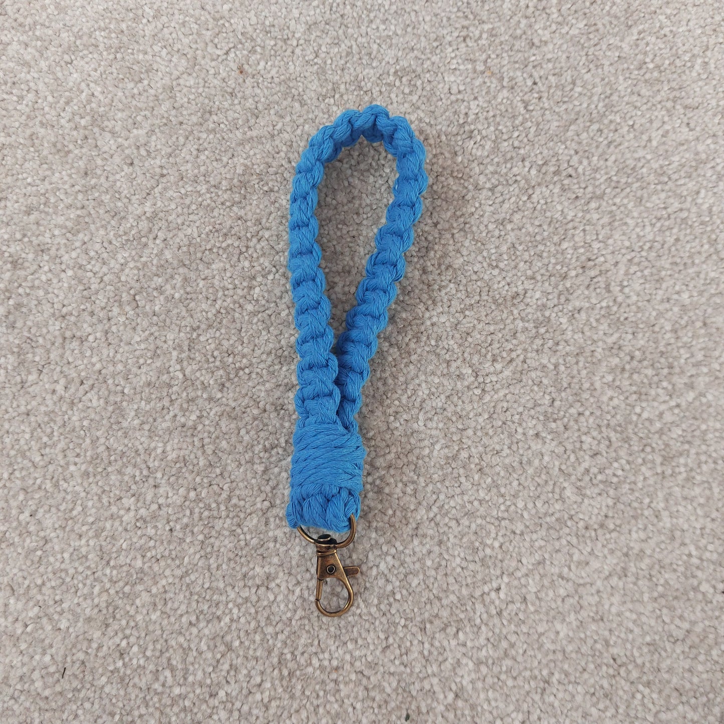 Hand-knotted wristlet