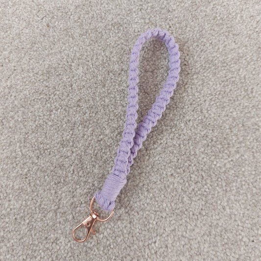 Hand-knotted wristlet
