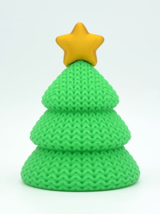 3d printed 'Knitted' Christmas Tree
