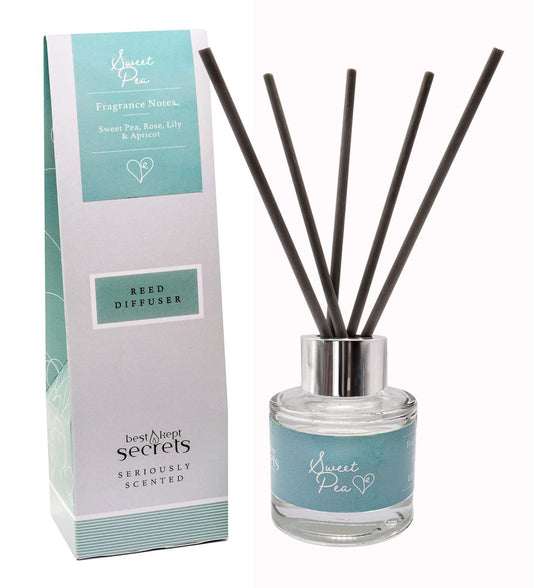 Sparkly Reed Diffuser - Sweet Pea 50ml