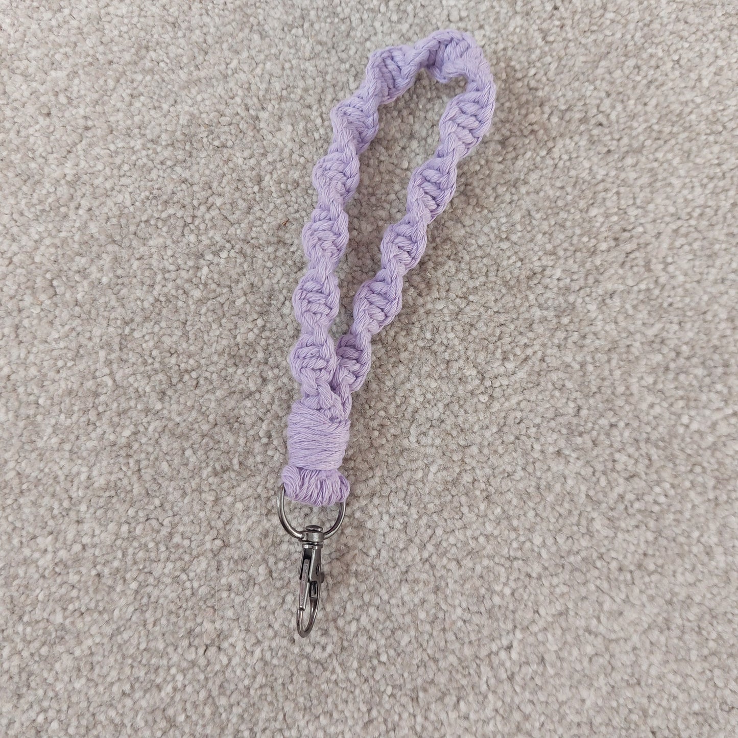 Hand-knotted wristlet