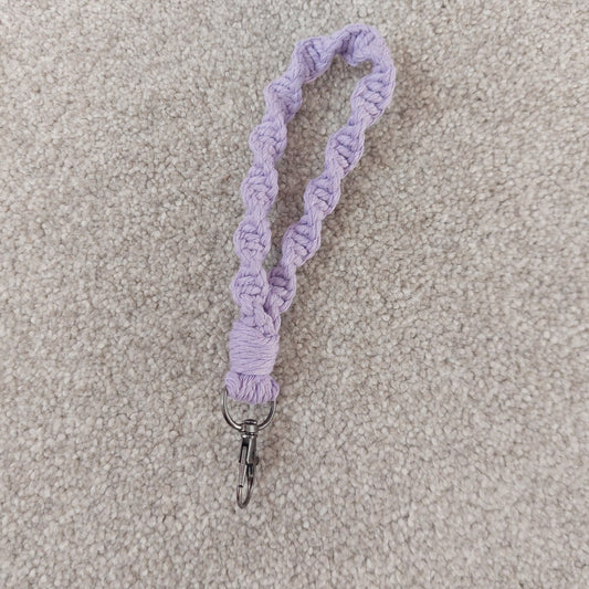 Hand-knotted wristlet