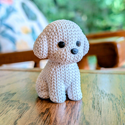 Bichon Frise Dog Desk Buddy