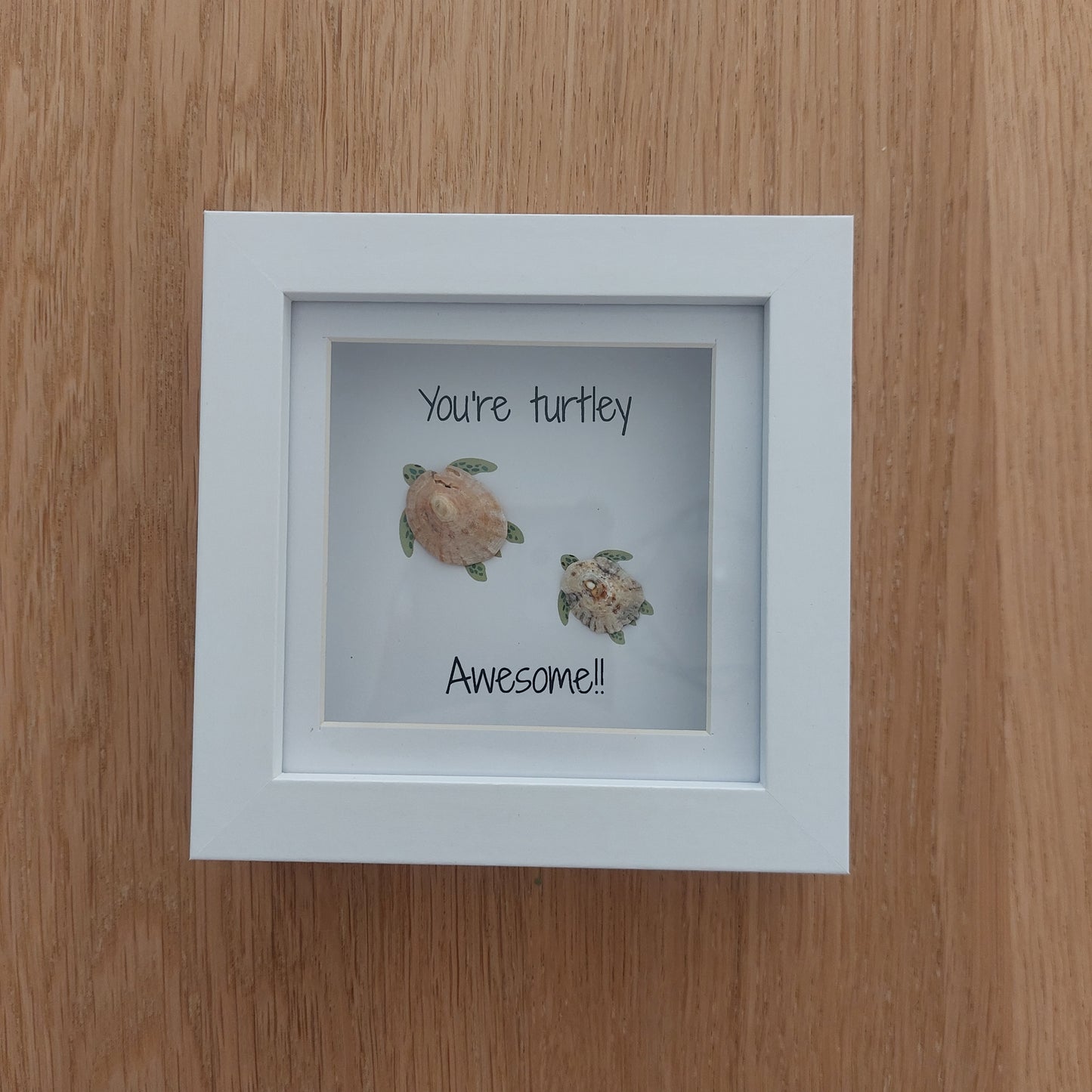 Turtley Awesome - Hand Crafted Pebble Art