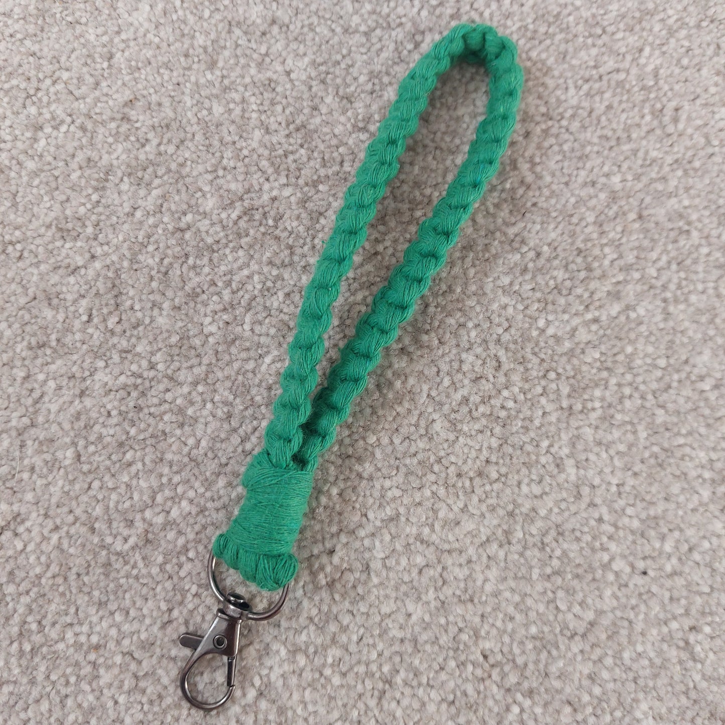 Hand-knotted wristlet